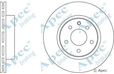 APEC BRAKING dsk906 -  Тормозной диск